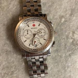 Michelle diamond sports watch